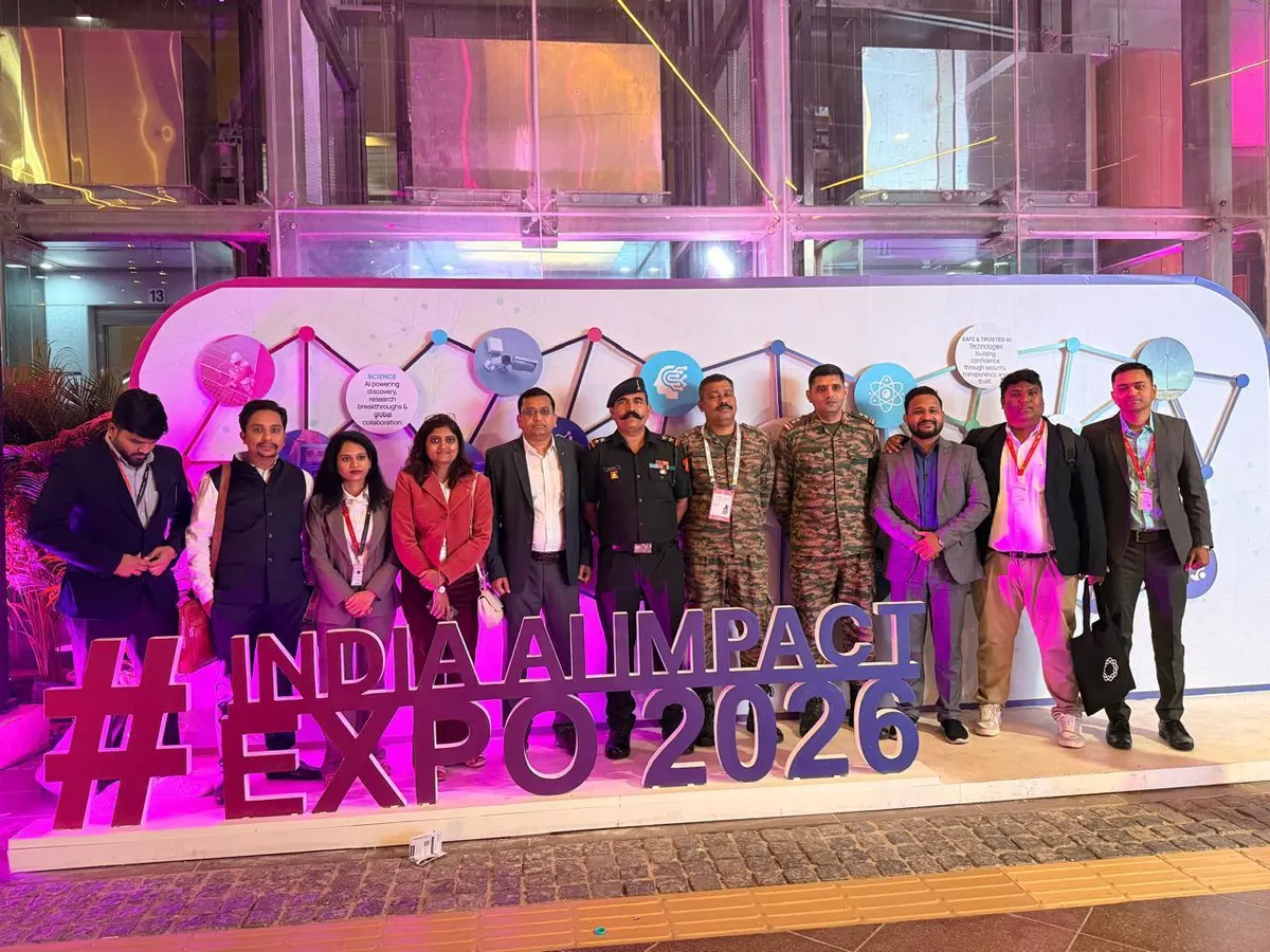 Sumago at the India AI Impact Expo 2026 in New Delhi