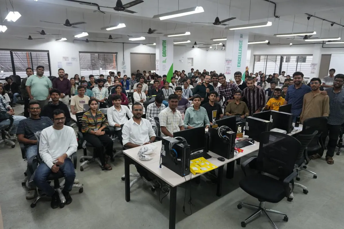 The opening briefing at the Gemma hackathon