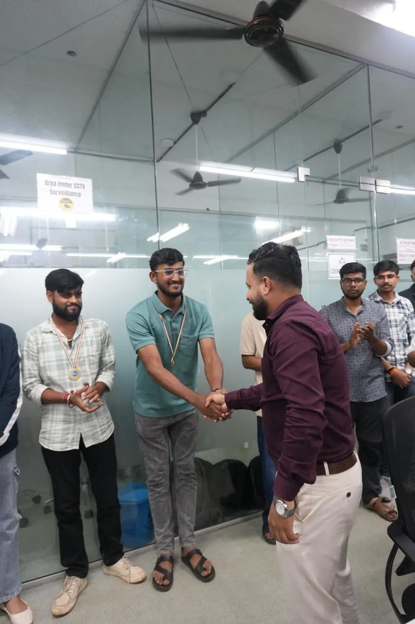 Congratulations at the close of the Gemma hackathon