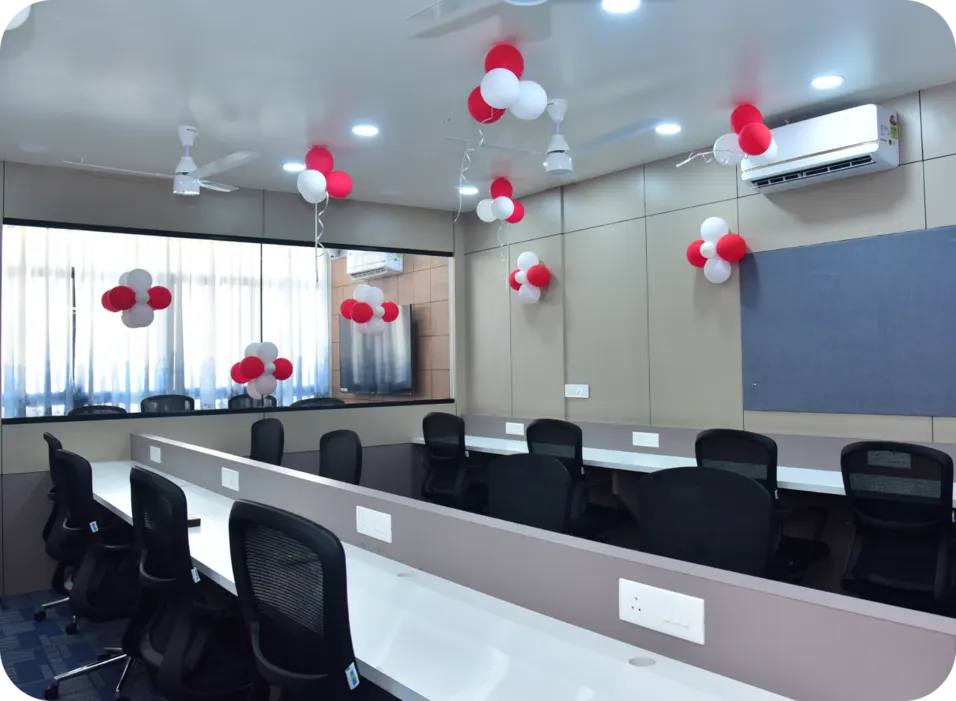 The new Sumago office floor, ready on opening day