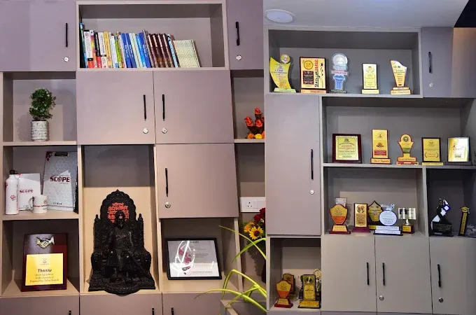 Awards and recognition on display at Sumago's office