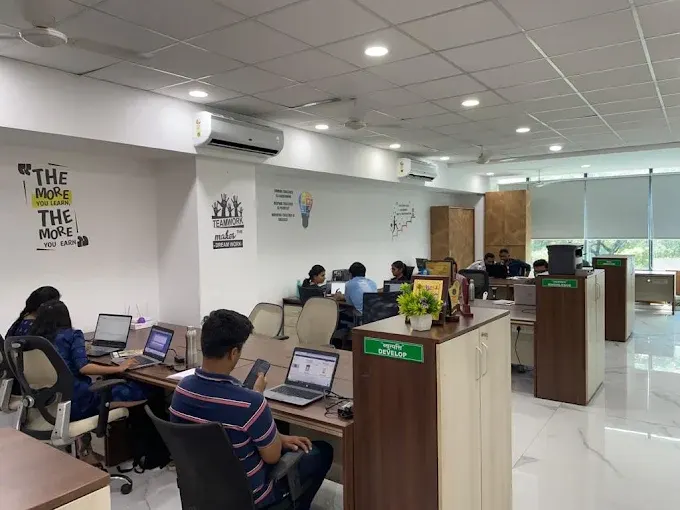 Sumago engineers at work on the Nashik development floor