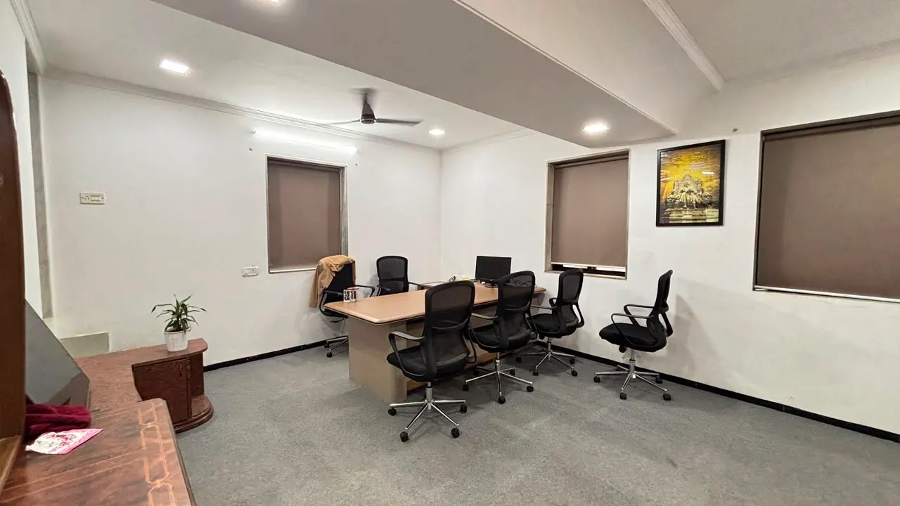 The conference room at Sumago's office
